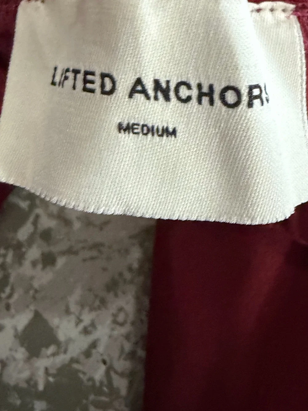 Lifted Anchors Rose Embroidered Track Pants